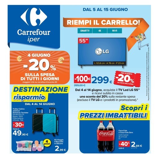 Volantino Carrefour Iper