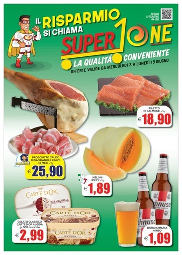 Volantino Supermercato SuperOne