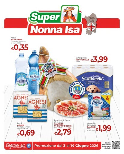 Volantino Supermercati Nonna Isa