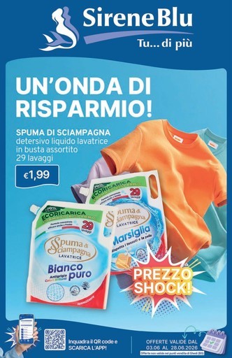 Sirene Blu - Un'onda di risparmio!