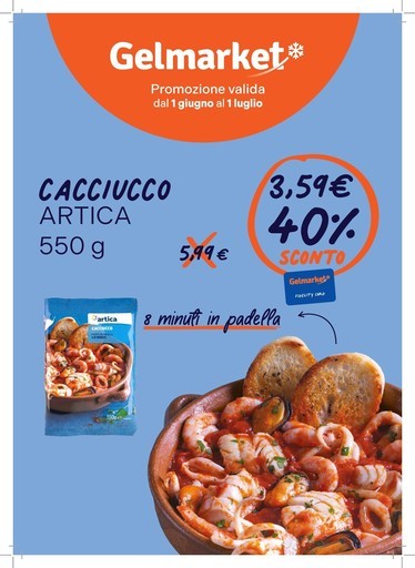 Volantino Gelmarket