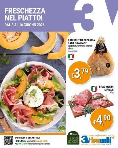 Volantino Tre Valli Supermercato