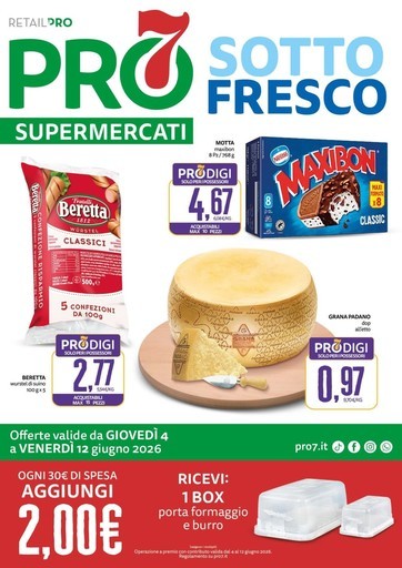 Volantino PRO7 Supermercati