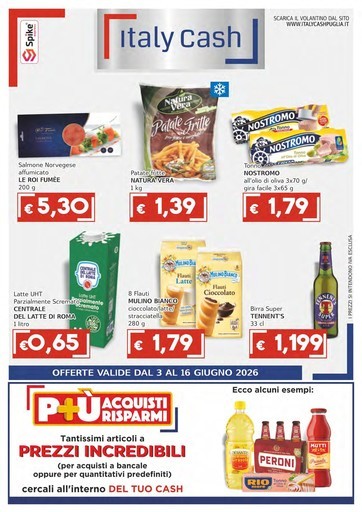 Volantino Italy Cash Puglia
