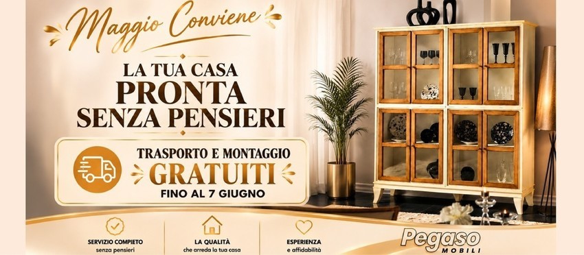 Volantino Pegaso Mobili