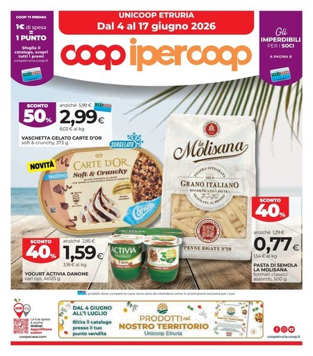 Ipercoop - Dal 4 al 17 giugno 2026