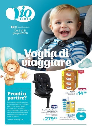 Volantino Io Bimbo