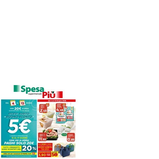 Volantino SpesaPiù Supermercati