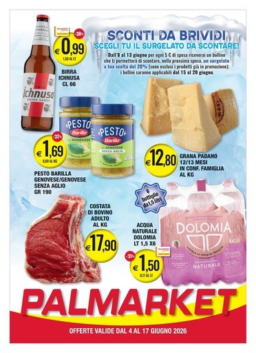 Palmarket - Sconti da brividi