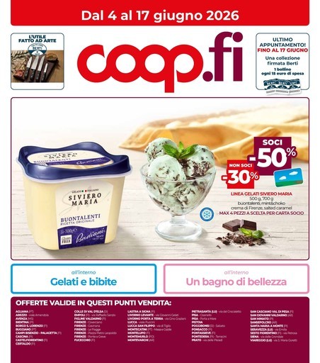 Coop - Dal 4 al 17 giugno 2026