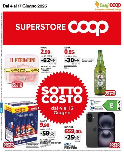 Volantino Coop Alleanza Superstore
