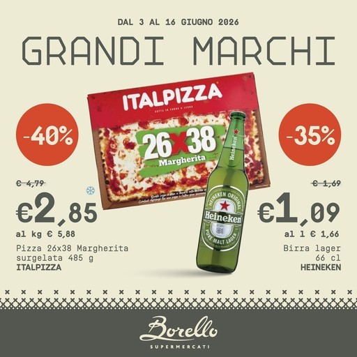 Volantino Borello Supermercati