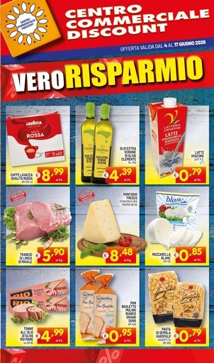 Volantino Centro Commerciale Discount