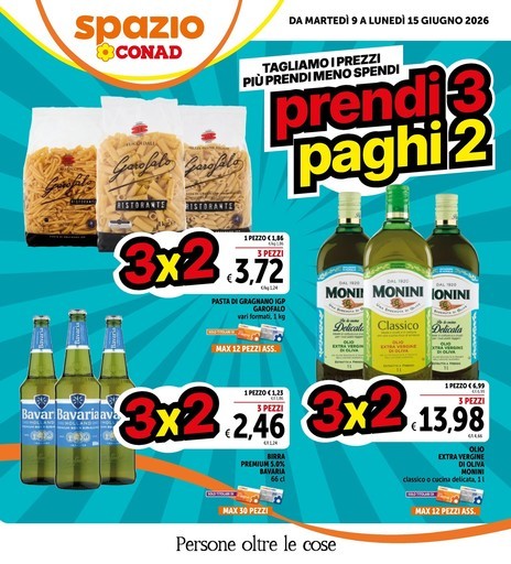 Spazio Conad - Prendi 3, paghi 2