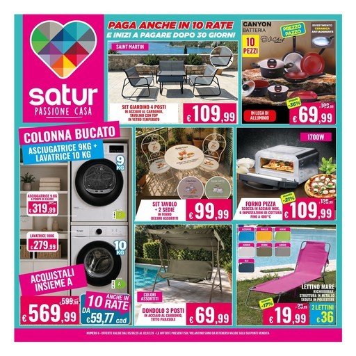 Volantino Satur