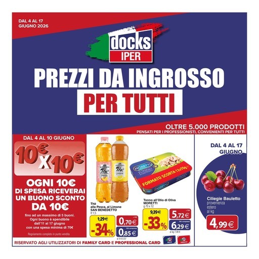 Volantino Docks Iper