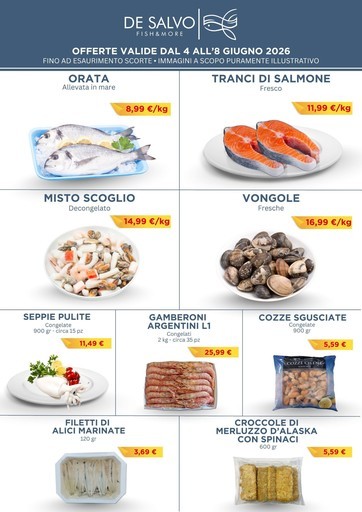 Volantino Pescheria De Salvo