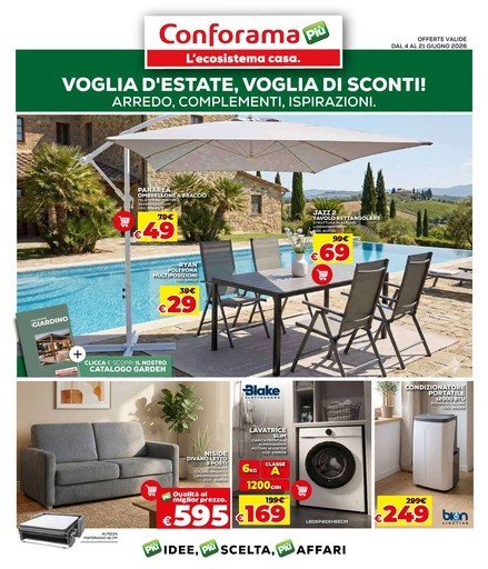 Volantino Conforama