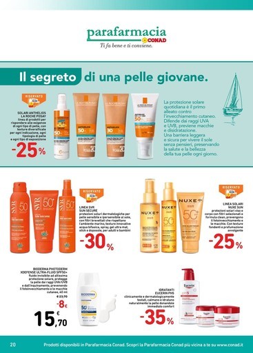 Parafarmacia Conad - Bellezza e solari