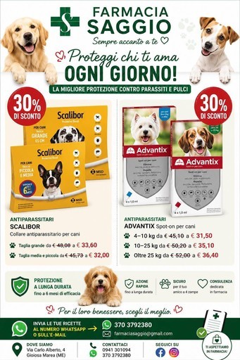 Volantino Farmacia Saggio