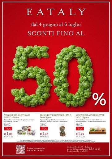 Volantino Eataly