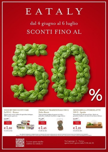 Volantino Eataly