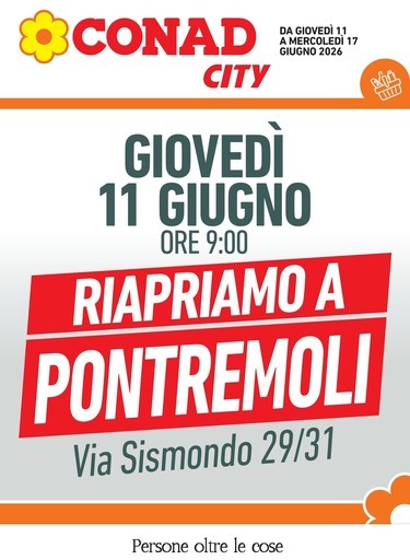 Conad City - RIAPERTURA