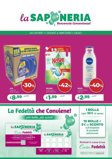La Saponeria - Benvenuta convenienza!