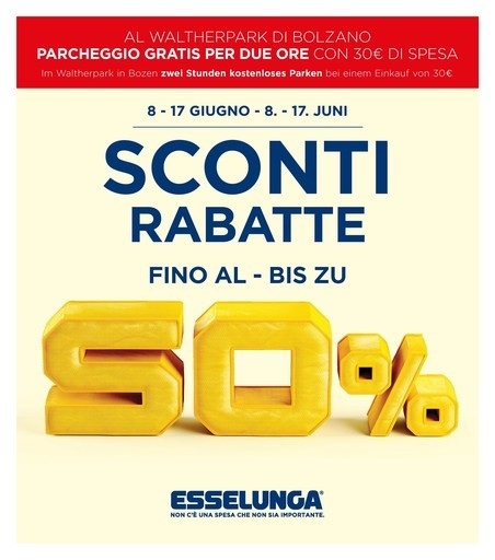 Volantino Esselunga