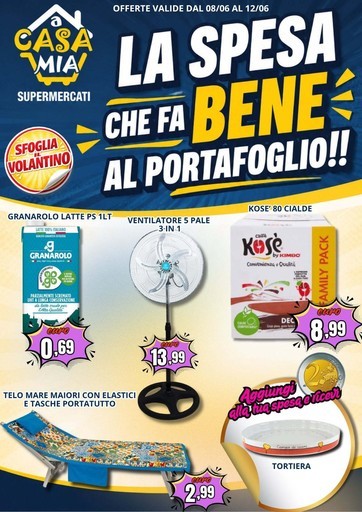 Volantino A Casa Mia