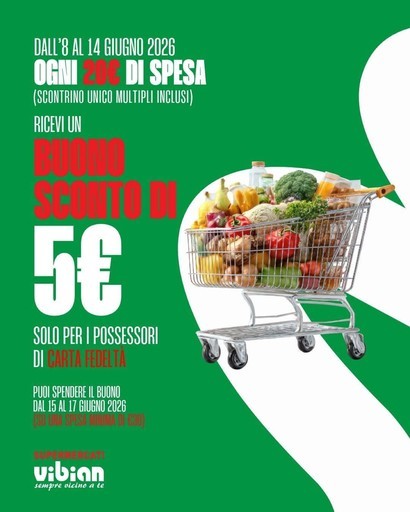 Vibian - Buono sconto di 5€