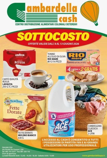 Gambardella Cash - Sottocosto