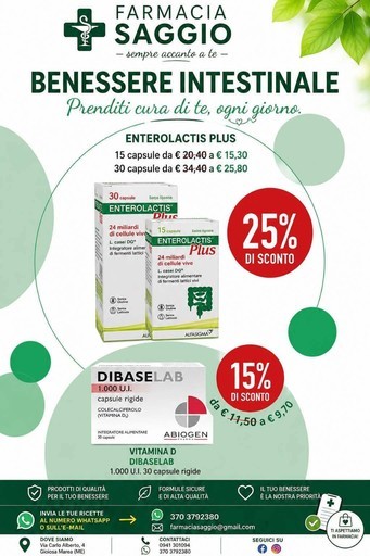 Volantino Farmacia Saggio