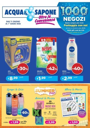 Acqua e Sapone - 1000 Negozi