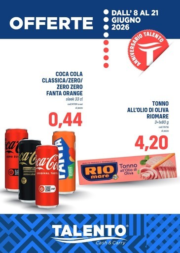 Talento Cash - Offerte