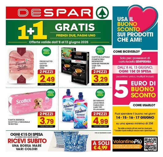 Despar - 1+1 Gratis