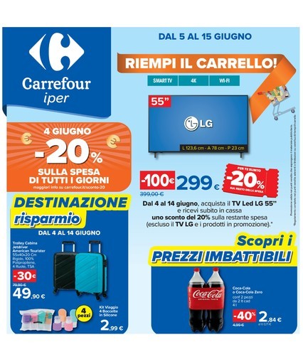 Volantino Carrefour Iper