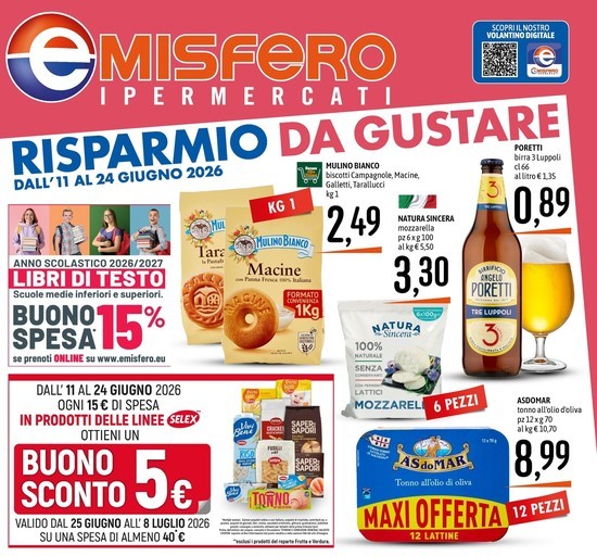 Volantino Emisfero
