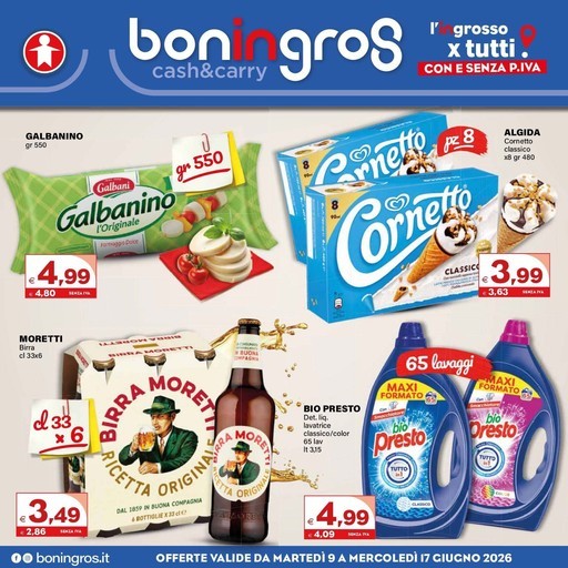 Volantino Boningros Cash and Carry