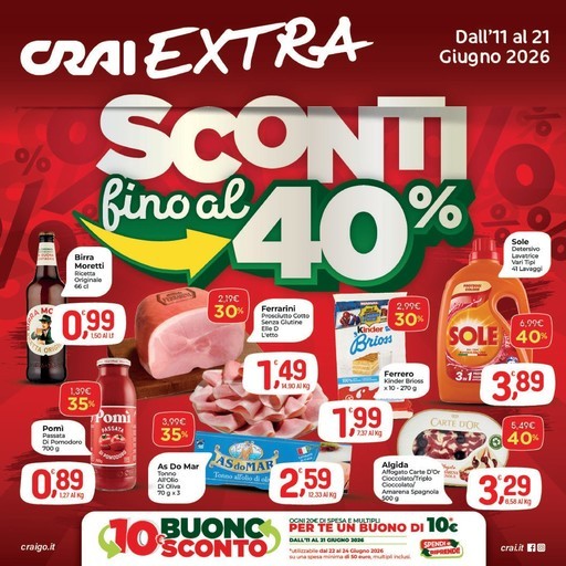 Volantino Crai
