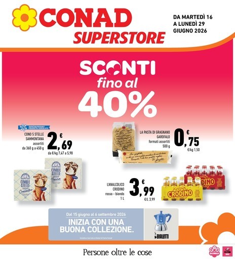 Volantino Conad Superstore