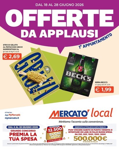Volantino Mercatò Local