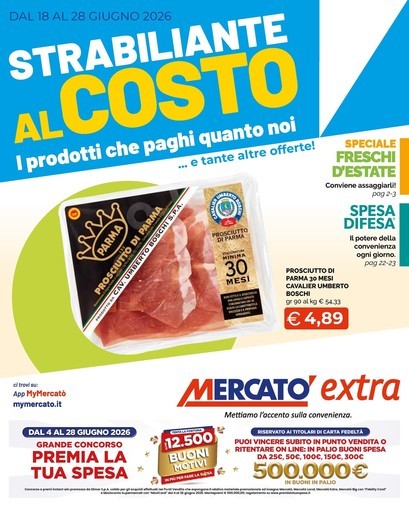Volantino Mercatò Extra