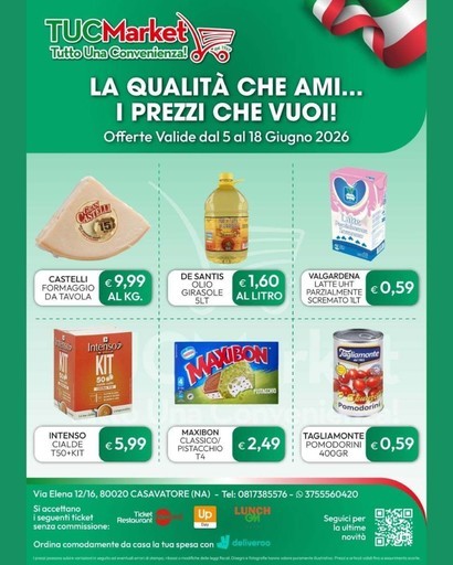 Tuc Market - La qualita che ami, i prezzi che vuoi!