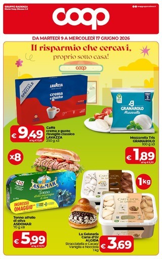 Volantino Coop