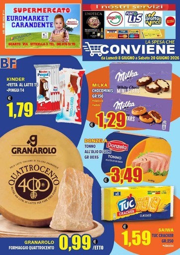 Euromarket Carandente - La spesa che conviene