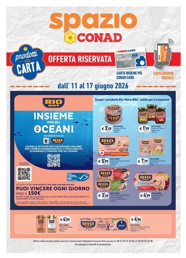 Spazio Conad - PRODOTTI ALLA CARTA
