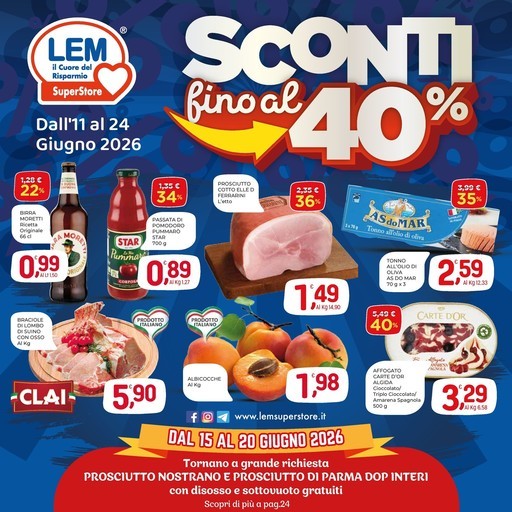 Volantino Lem SuperStore