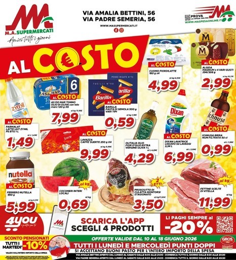 Ma Supermercati - Al costo