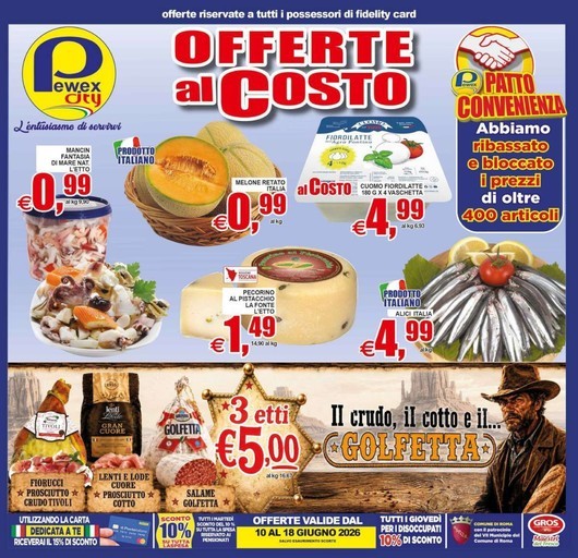 Pewex - Offerte al costo
